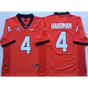 Georgia Bulldogs Mecole Hardman Red Jersey